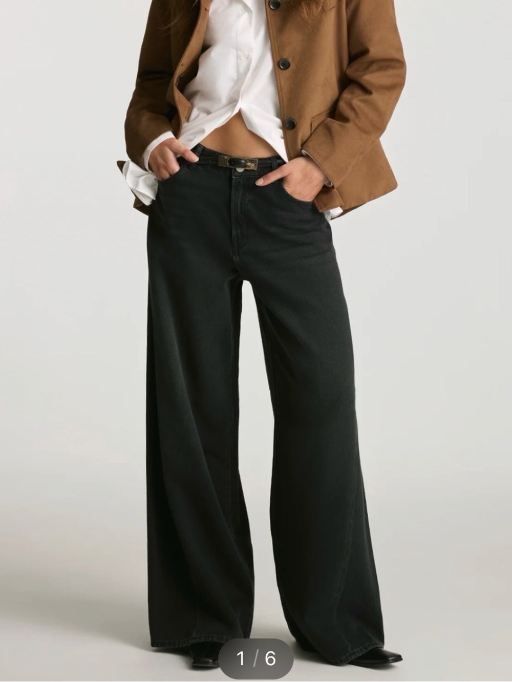 Mavi Siena Palazzo Wide Leg Women’s Jeans - Classic High-Rise